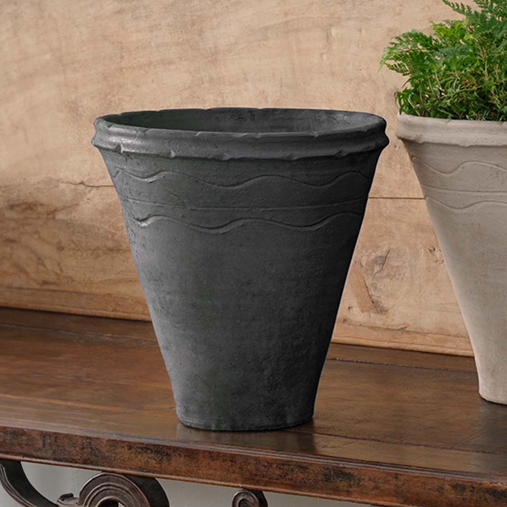 Matera Planter Charcoal Sam Bridge at Home