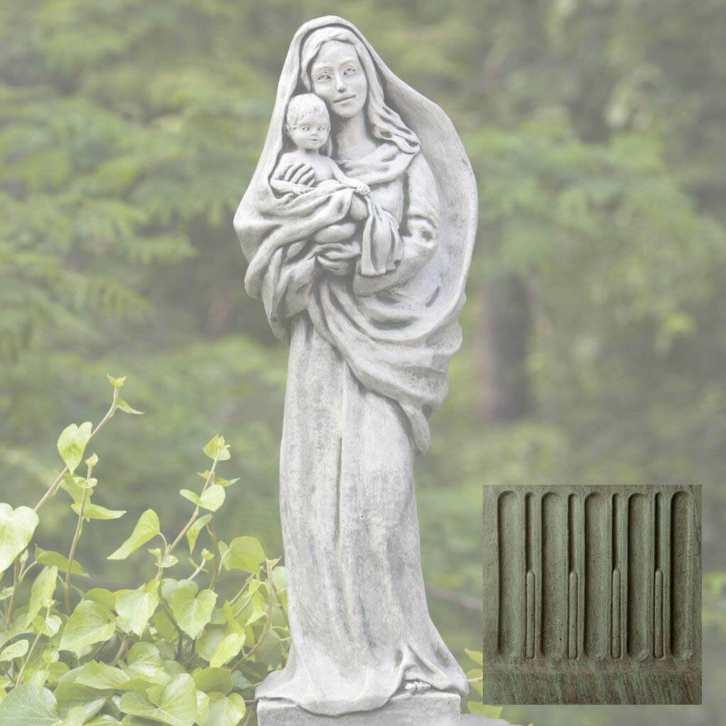 Standing Madonna and Child