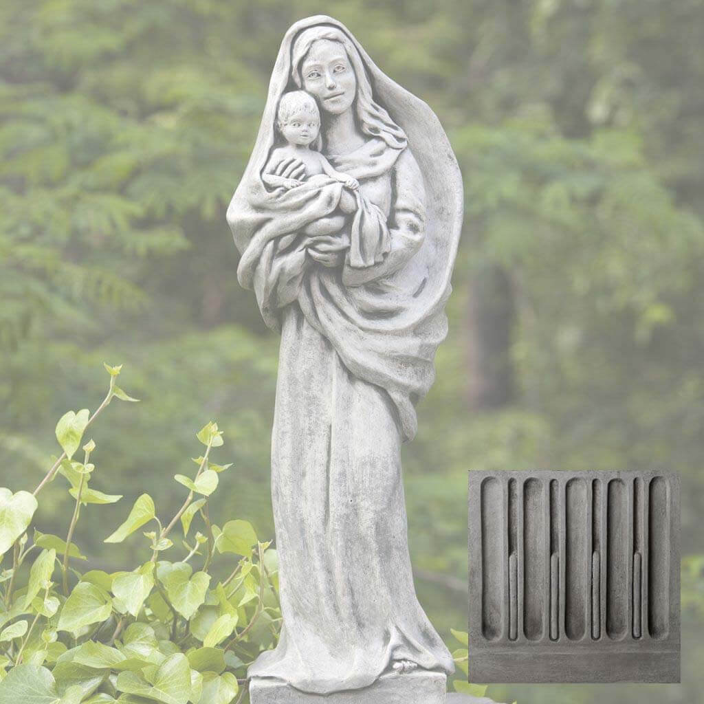 Standing Madonna and Child