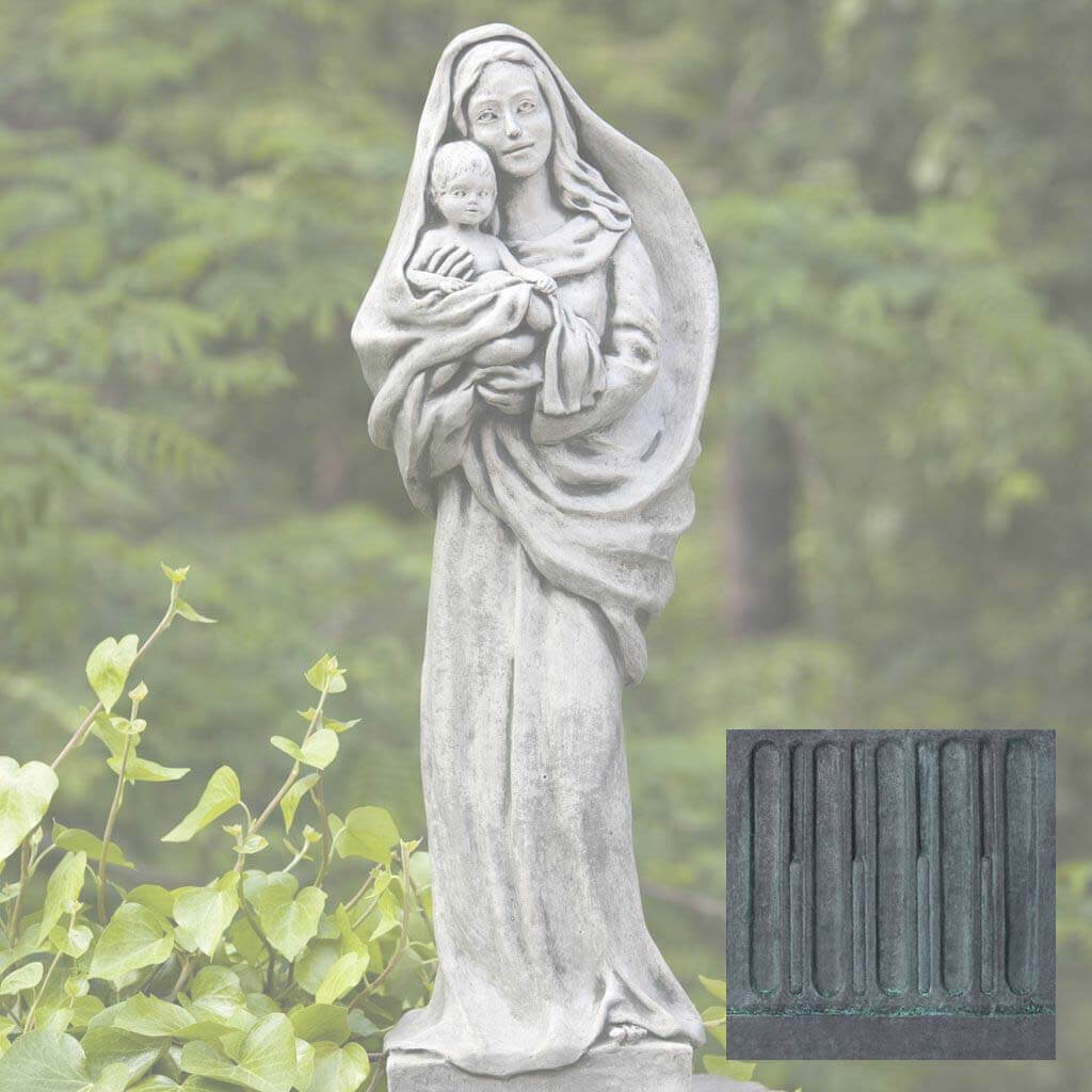Standing Madonna and Child
