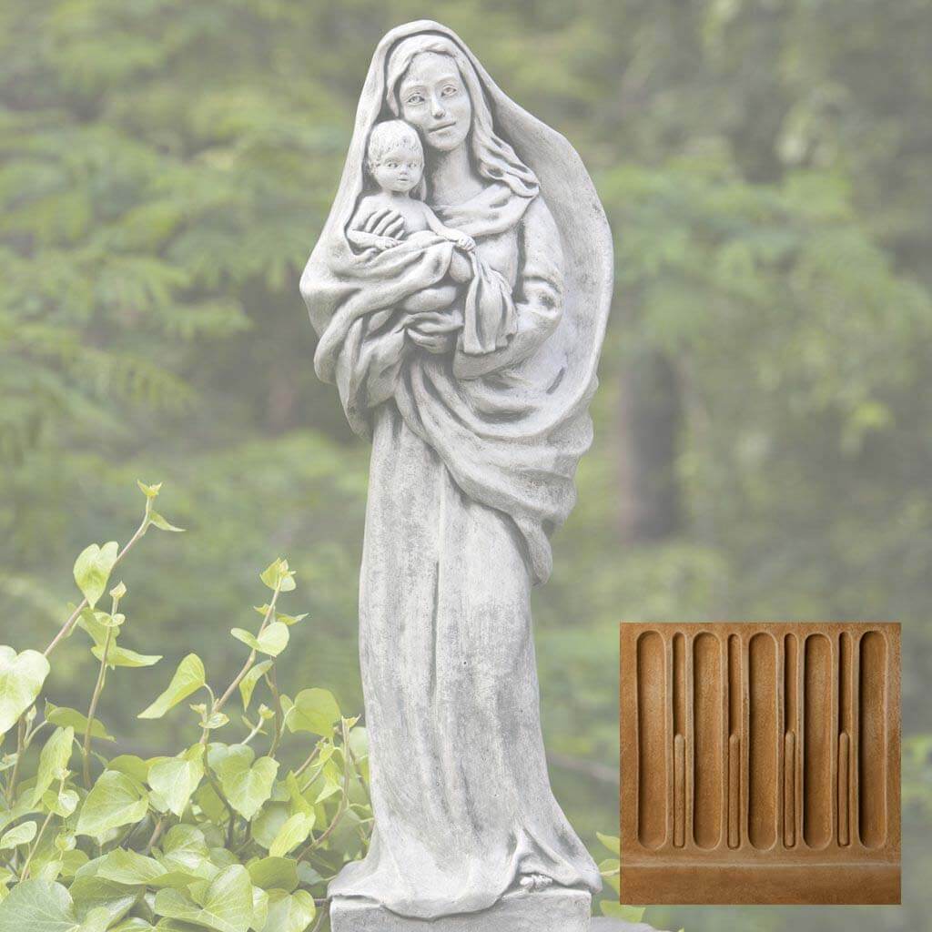 Standing Madonna and Child