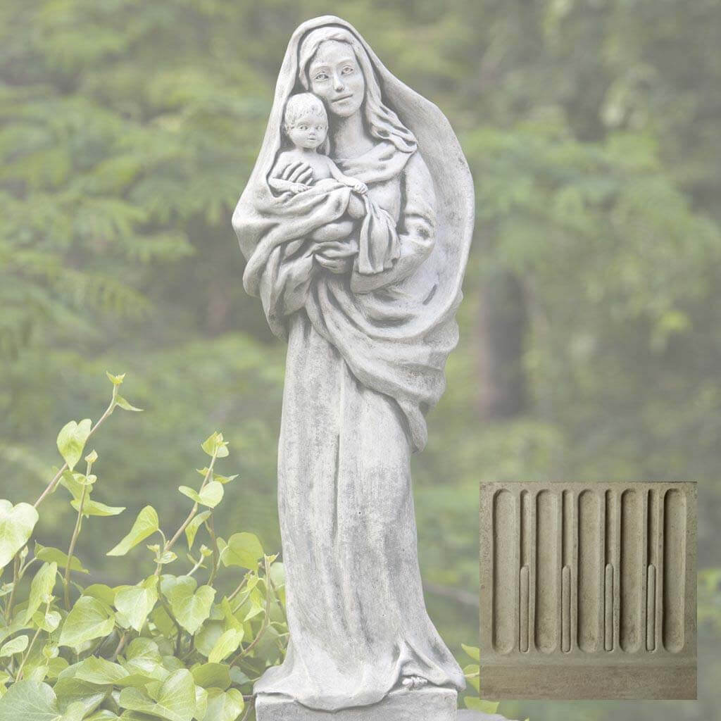 Standing Madonna and Child