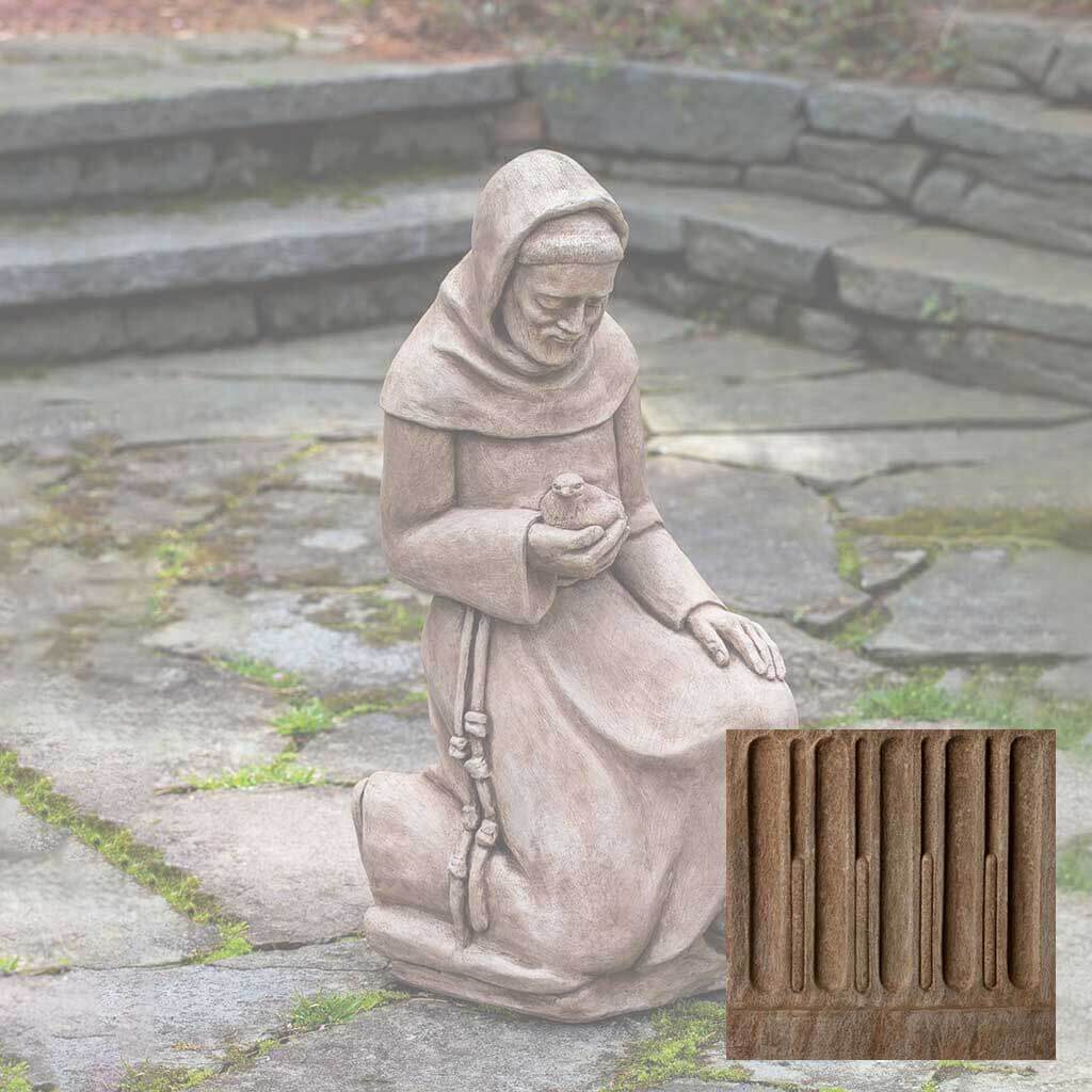 Kneeling St. Francis w/ Bird