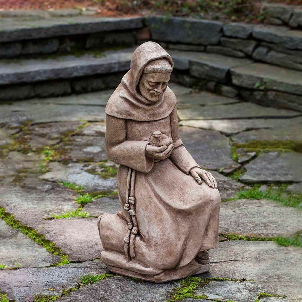 Kneeling St. Francis w/ Bird