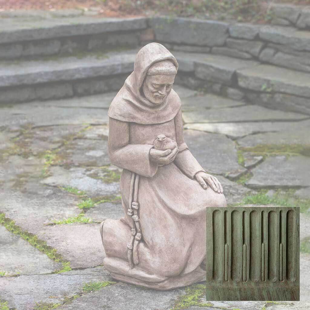 Kneeling St. Francis w/ Bird
