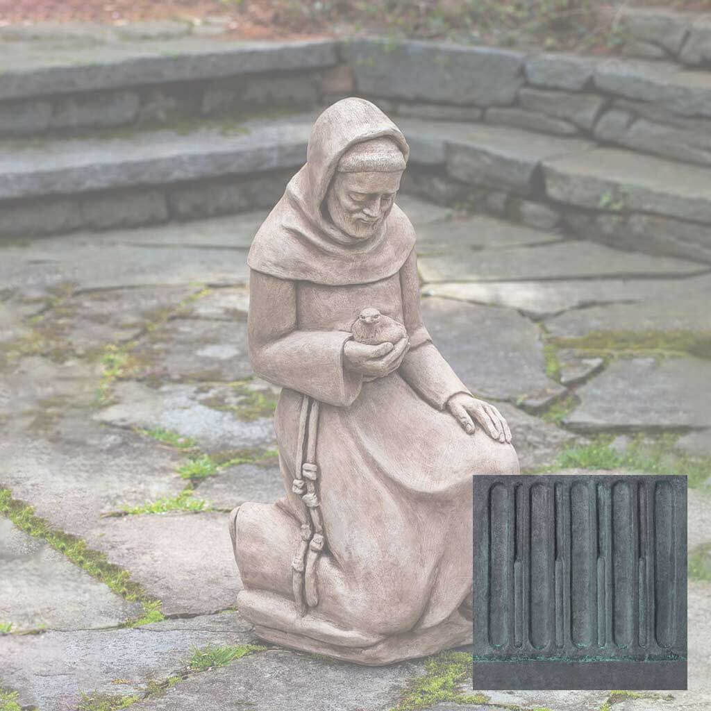 Kneeling St. Francis w/ Bird