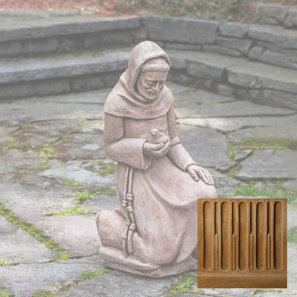 Kneeling St. Francis w/ Bird