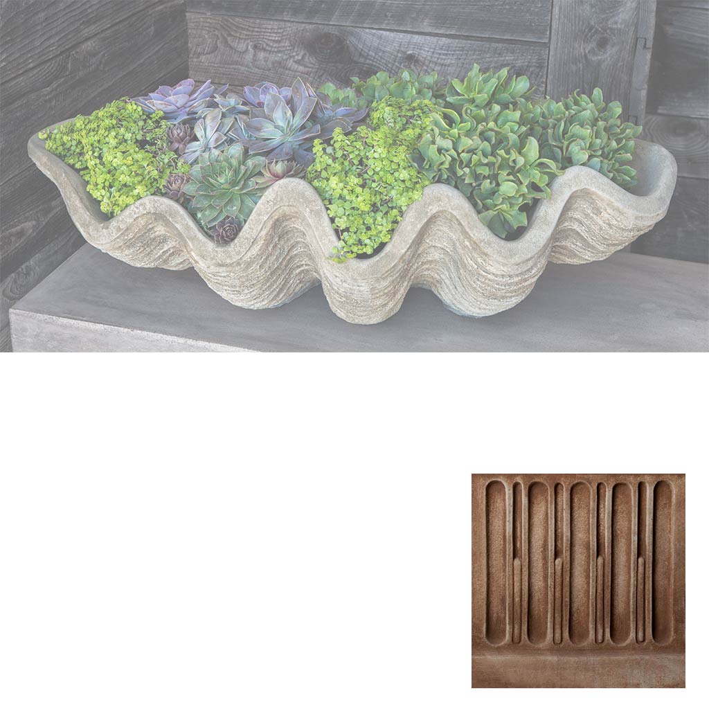 South Seas Shell Planter, Large