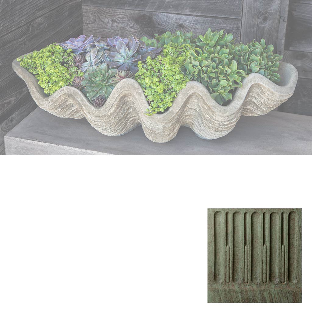 South Seas Shell Planter, Large