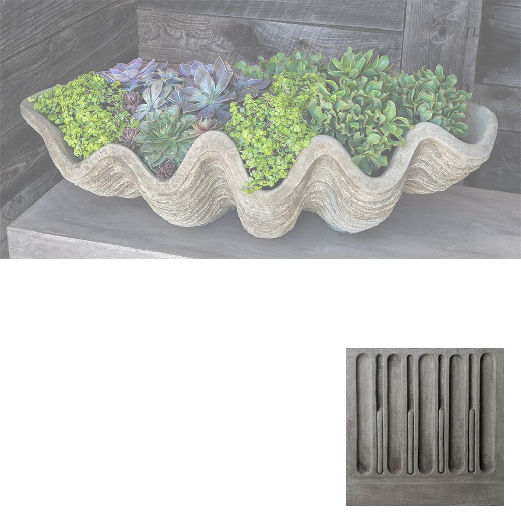 South Seas Shell Planter, Large