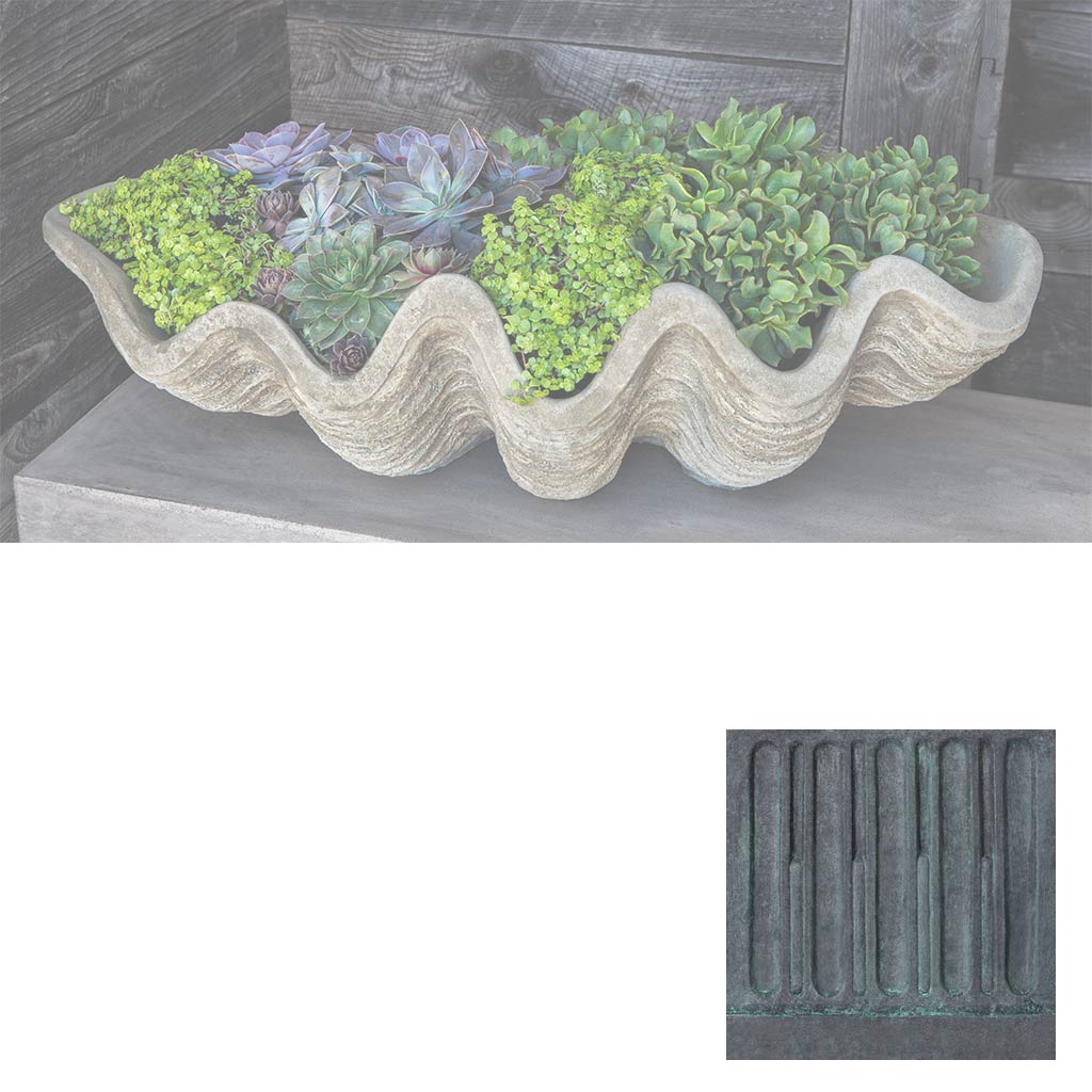 South Seas Shell Planter, Large