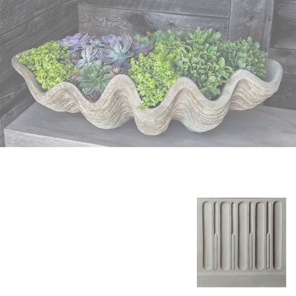 South Seas Shell Planter, Large