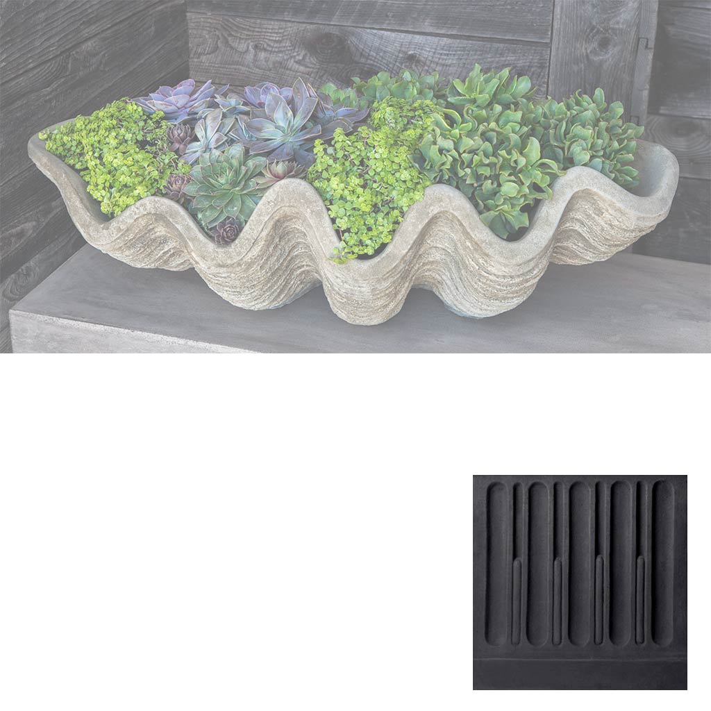 South Seas Shell Planter, Large