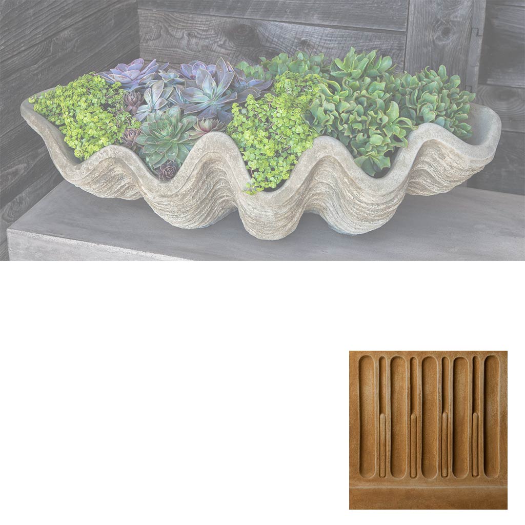 South Seas Shell Planter, Large