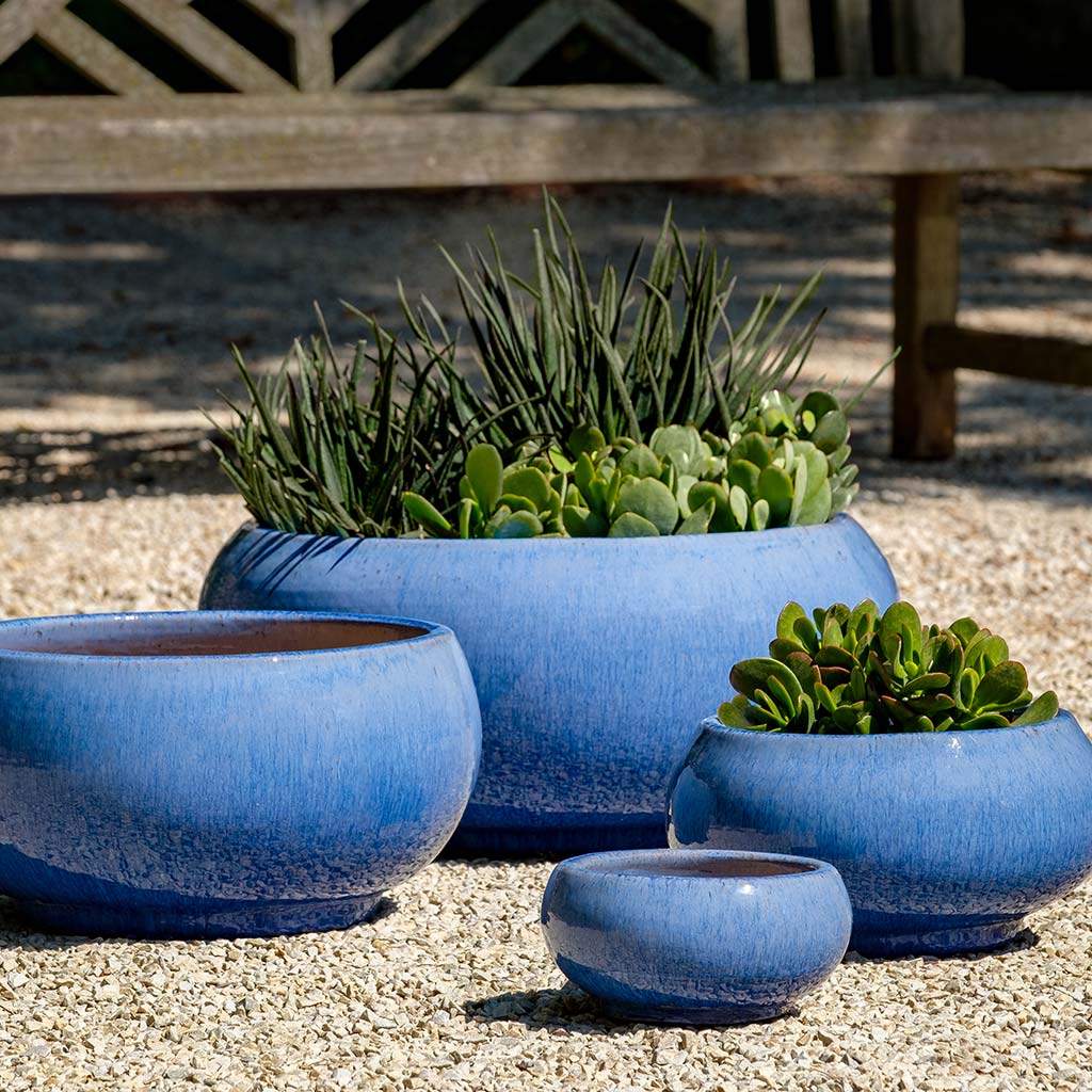 Misha Planter - Marrakesh Blue - S/4