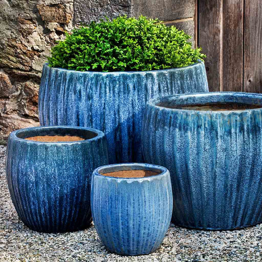 Andromeda Planter - Blue Pearl - S/4