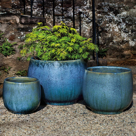 Martine Planter - Blue Pearl - S/3