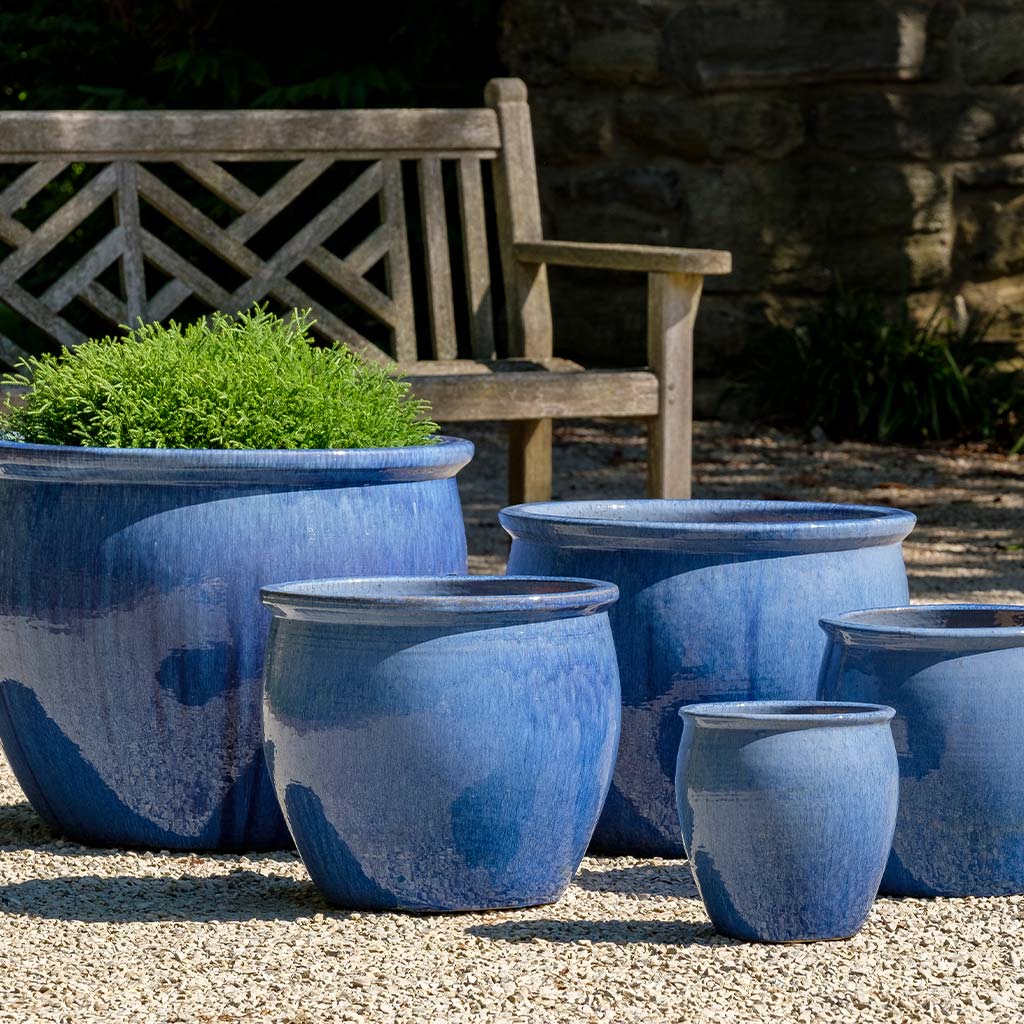Mirador Planter - Marrakesh Blue - S/5