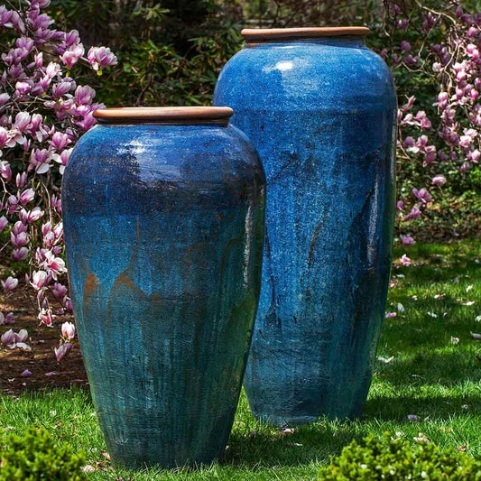 Sora Jar, Short - Rustic Blue - S/1