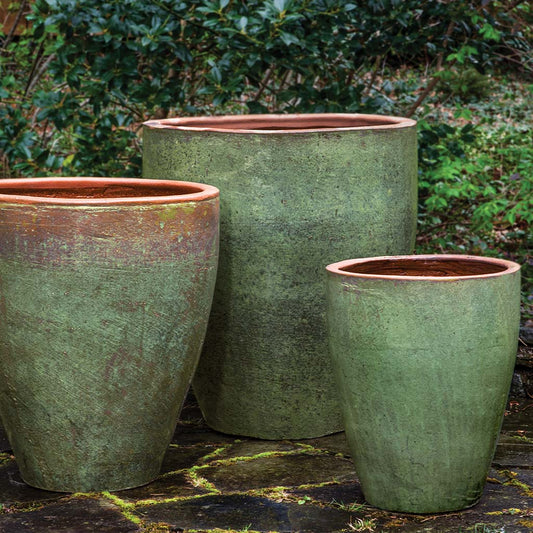 Tharabar Planter - Rustic Green - S/3
