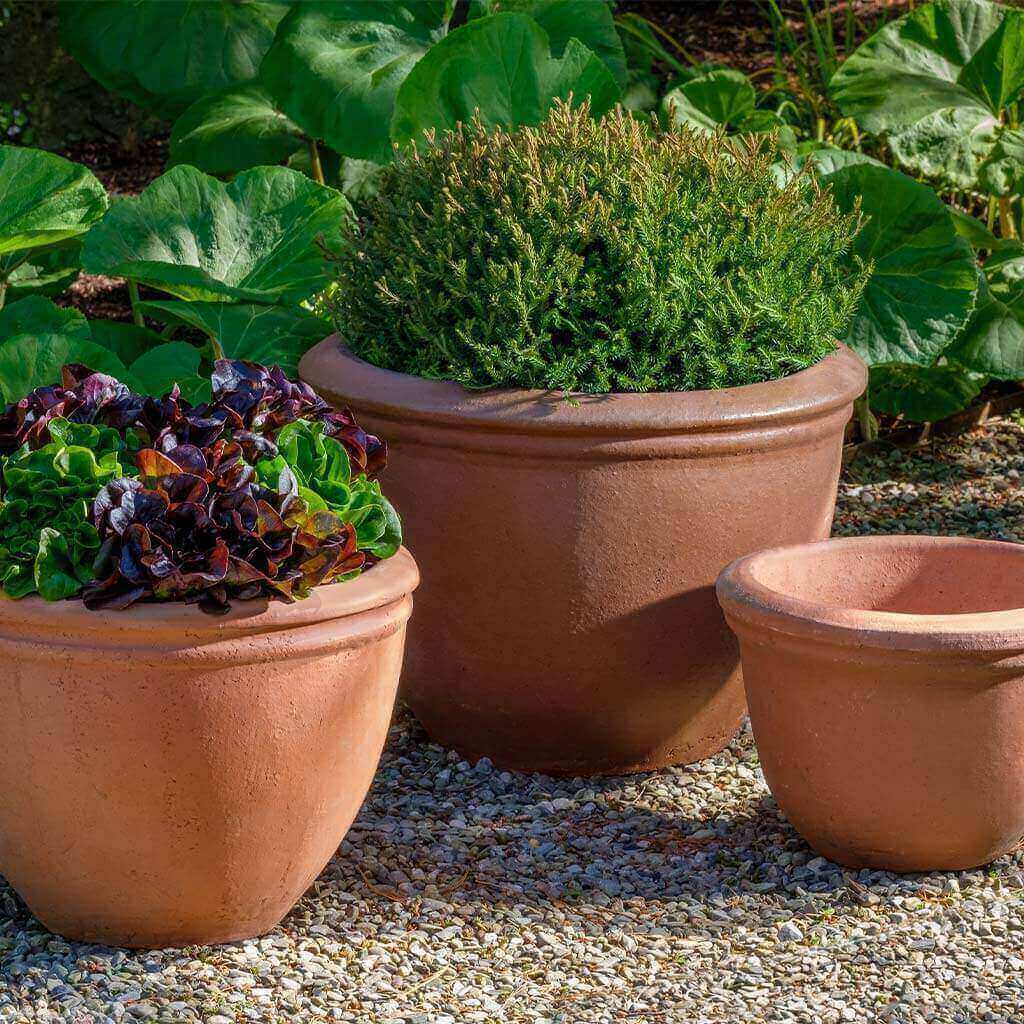 Kaili Planter - Natural Rustic - S/3