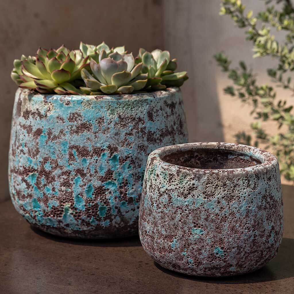 Linh Planter - Verdigris - S/8