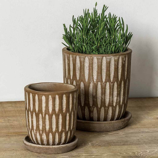 Parabola Planter - Coffee - S/8