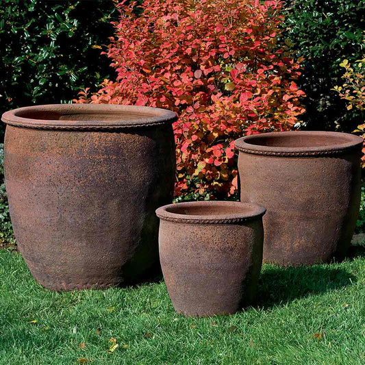 Egg Pot - Sandblasted - S/3