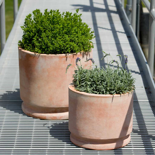 Sombra Planter - Terra Cotta - S/2