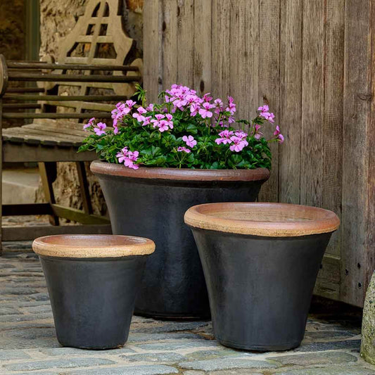 Brighton Planter - Graphite - S/3