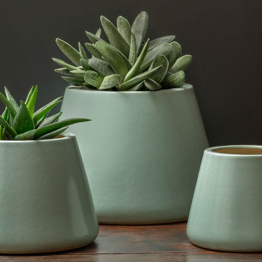 Artisan Pot, Large - Robin's Egg - S/2