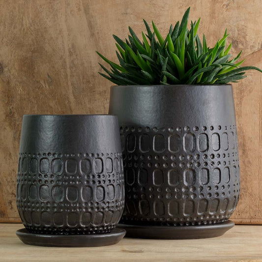 Mojave Planter - Matte Black - S/4