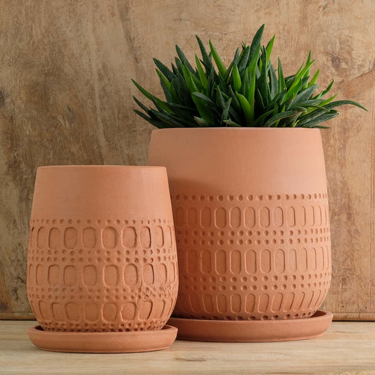 Mojave Planter - Terra Cotta - S/4