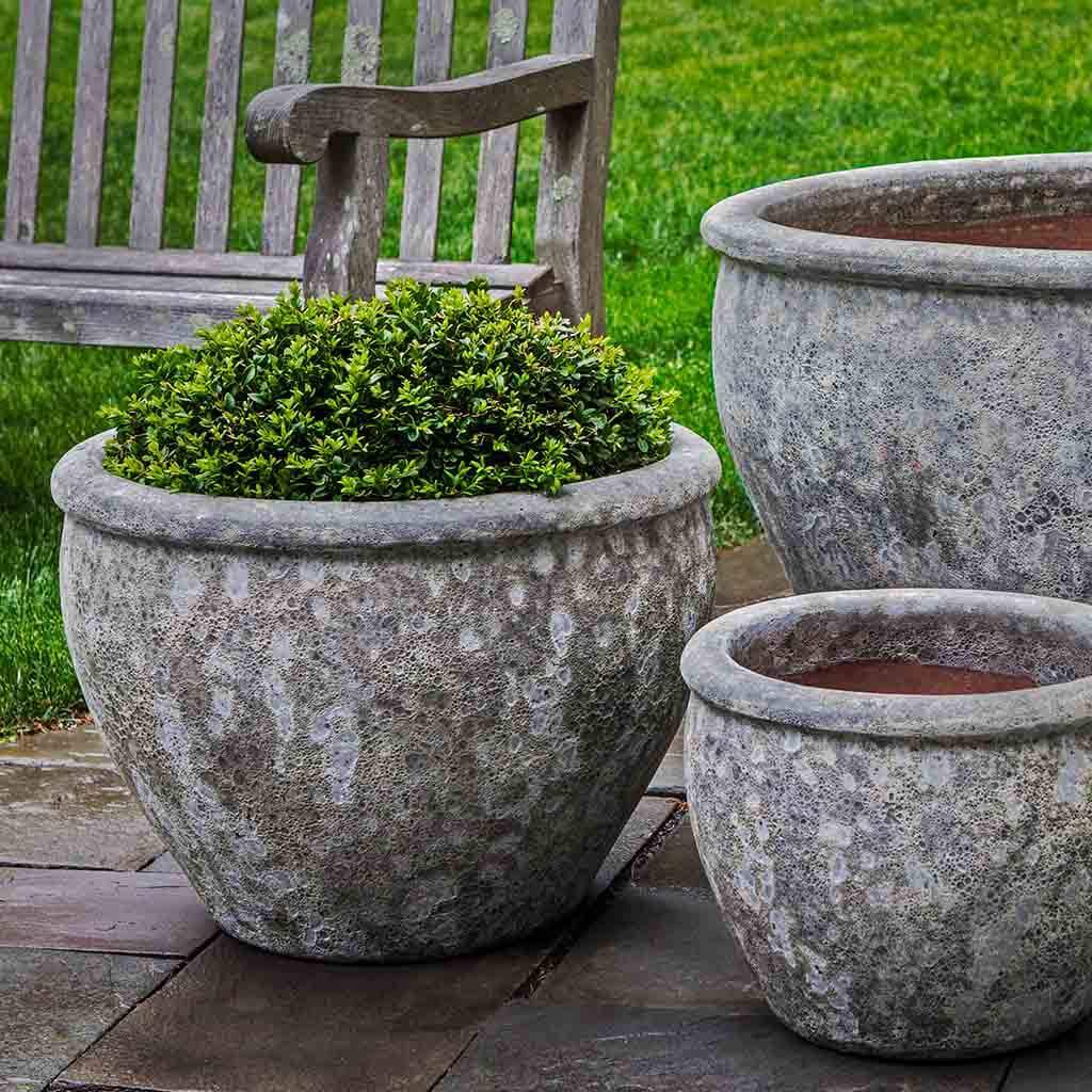 Corfu Planter - Angkor Grey - S/3