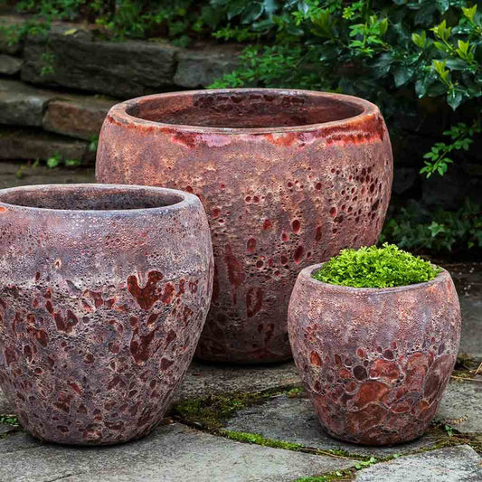 Symi Planter - Angkor Red - S/3