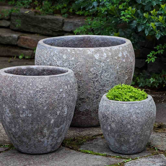Symi Planter - Angkor Grey - S/3