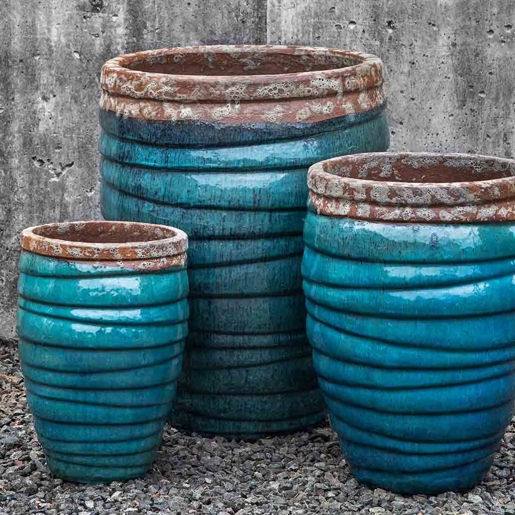 Guaracha Planter - Beachcomber Aqua - S/3