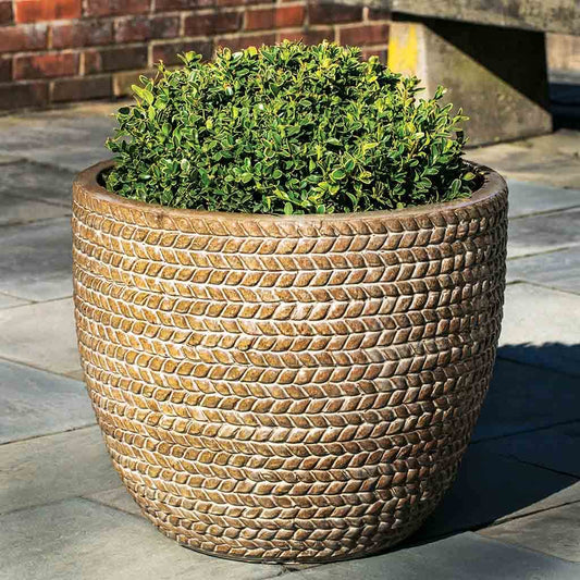 Sisal Weave Planter - Cafe Au Lait - S/3