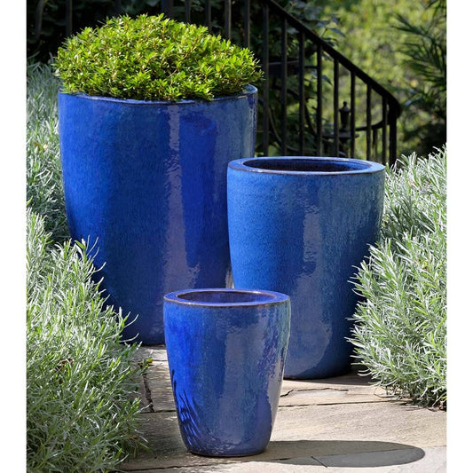 Marta Planter - Riviera Blue - S/3