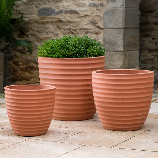 Linea Planter - Terra Rosa - S/3