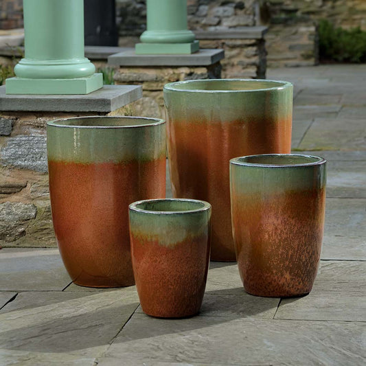 Ojai Planter - Falling Green Sierra - S/4