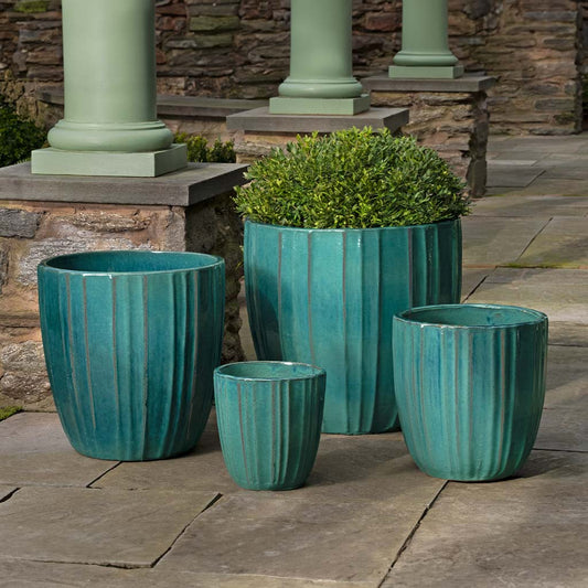 Dunes Planter - Glacier Green - S/4