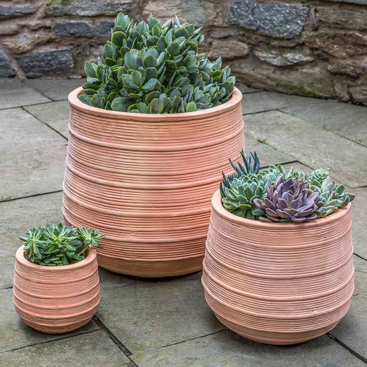 Madera Planter - Terra Cotta - S/3