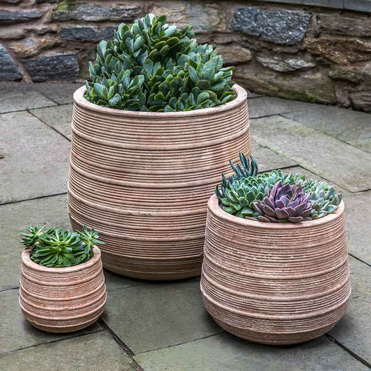 Madera Planter - Antico Terra Cotta - S/3