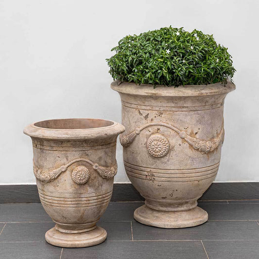 Anduze Urn - Antico Terra Cotta - S/2