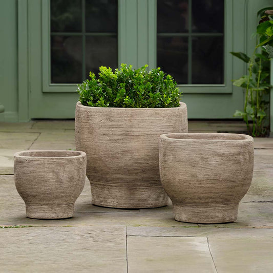 Vail Planter - Brown Terra Cotta - S/3