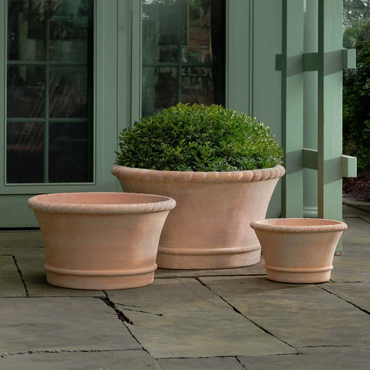 Corda Planter, Large - Terra Cotta - S/3