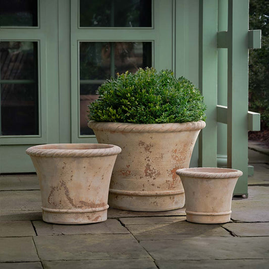 Corda Planter - Antico Terra Cotta - S/3