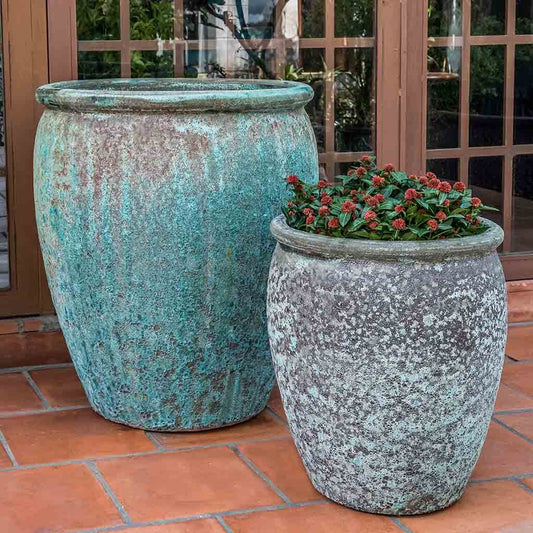 Paraiso Planter - Verdigris - S/2