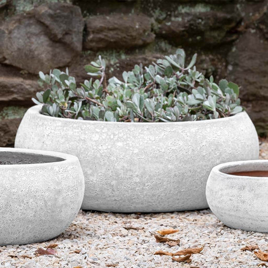 Zaha Planter - White Coral - S/3